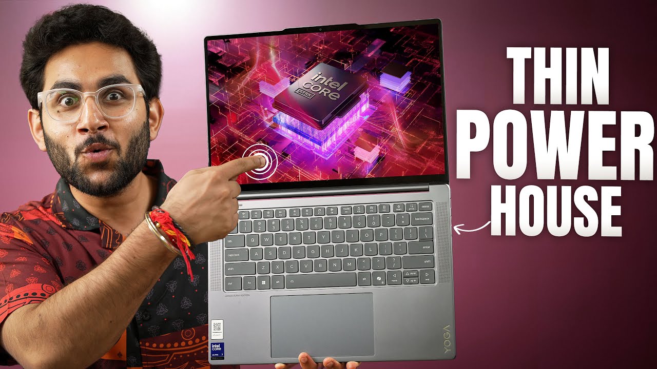 Premium Thin & Light Laptop with Beast Power – Lenovo Yoga 7 Pro Aura Edition