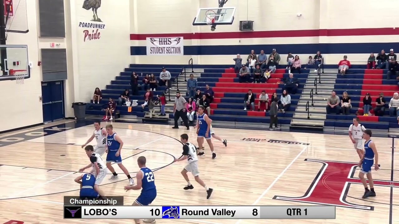 3/1/2025 - Snowflake Lobos vs Round Valley Elks