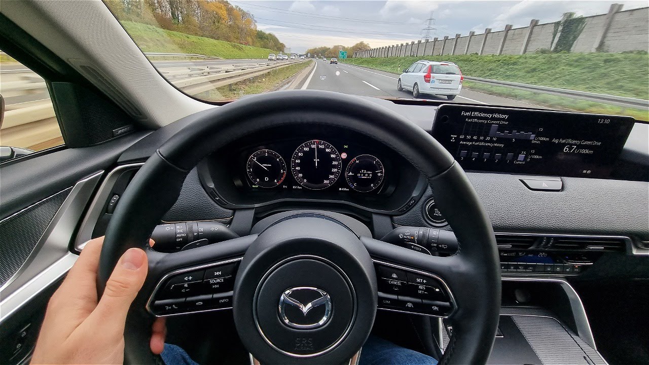 Mazda CX-60 3.3 Skyactiv-D Inline6 (254 hp) - consumption on 130 km/h (city fuel consumption)