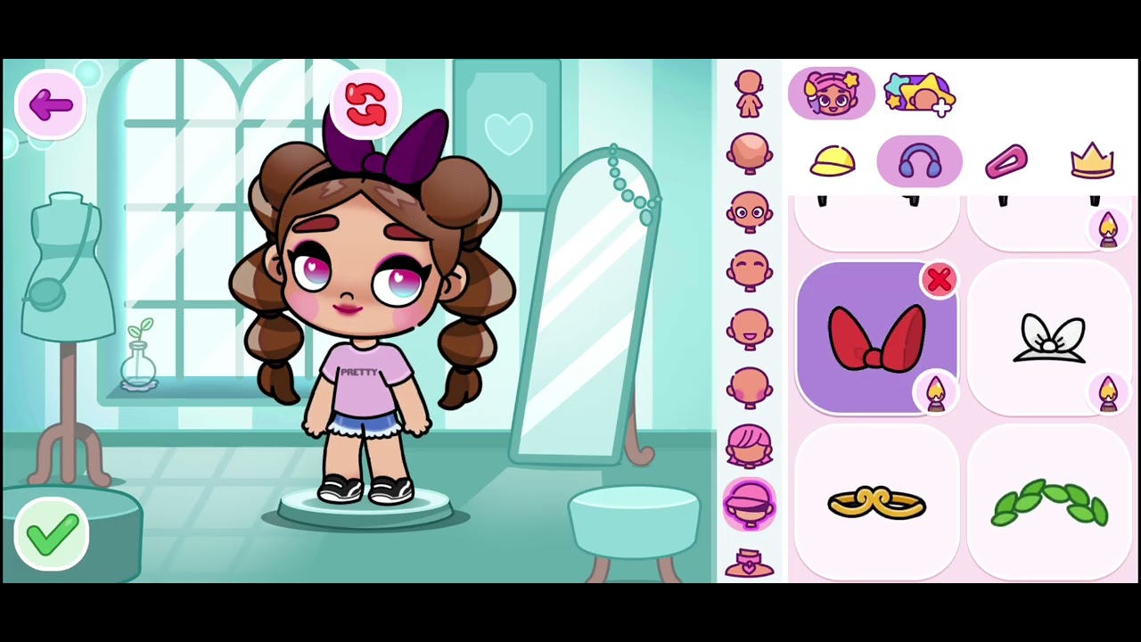 Mi primer dia creando a mi avatar en avatar World ❤️🥰 ayúdenme a ponerle un nombre 