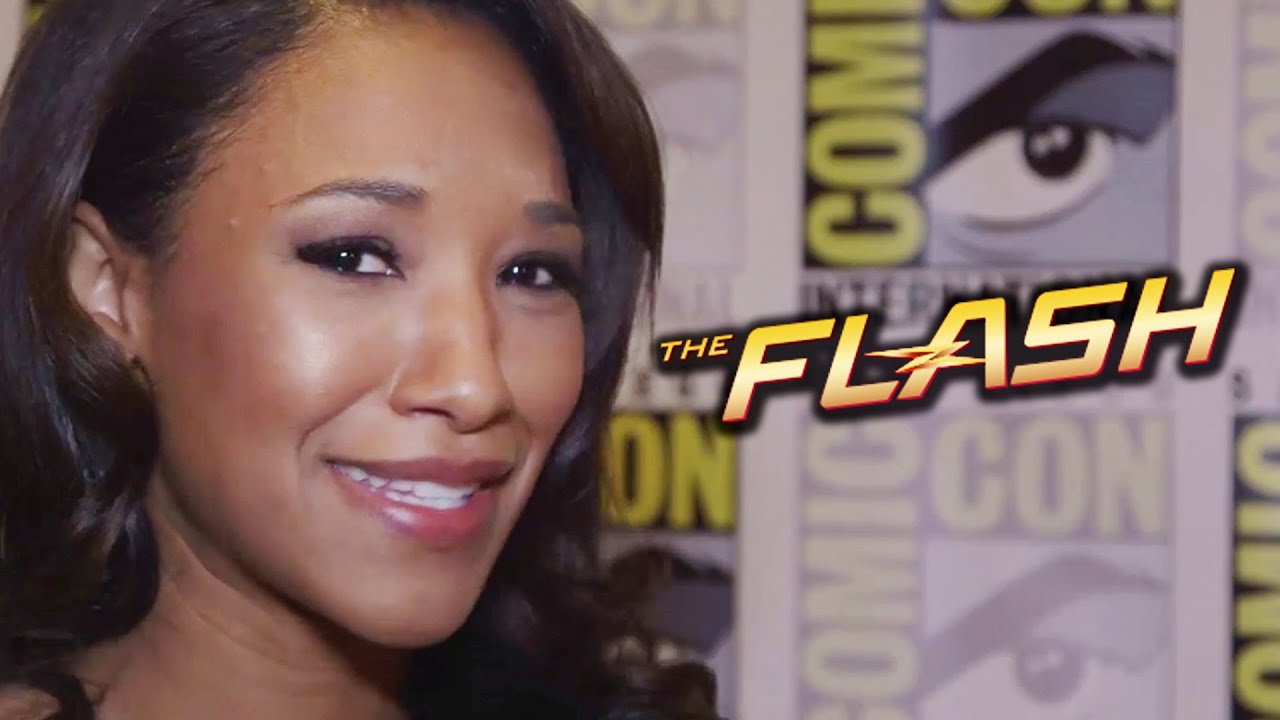 Candice Patton "The Flash" Teases ARROW Crossover - Comic-Con 2014