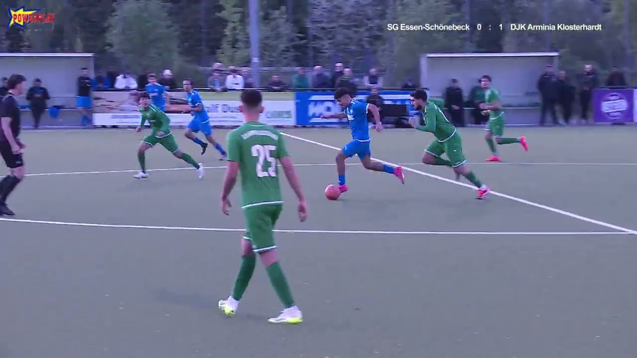 FV N'rh  2023 24 Landesliga Gr 2 SP30 SG Essen Schönebeck vs  DJK Arminia Klosterhardt