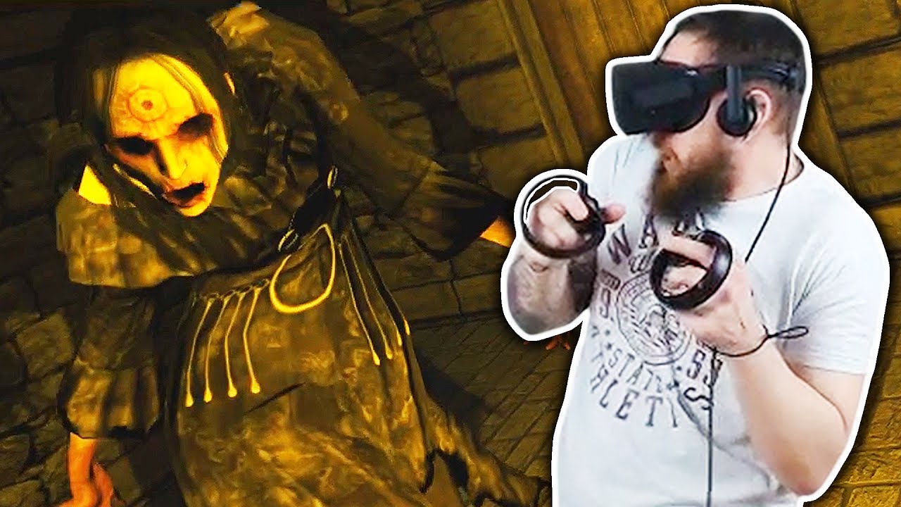 Getting Attacked By DEMONS In VIRTUAL REALITY! DreadHalls | (Oculus Rift VR + Touch Gameplay)
