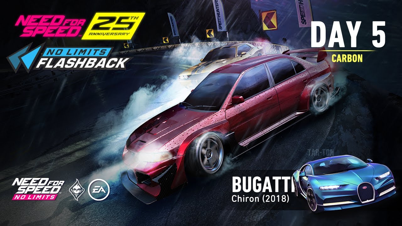 Need For Speed: No Limits | 2018 Bugatti Chiron (NFS 25th Anniversary - Day 5 | Carbon)