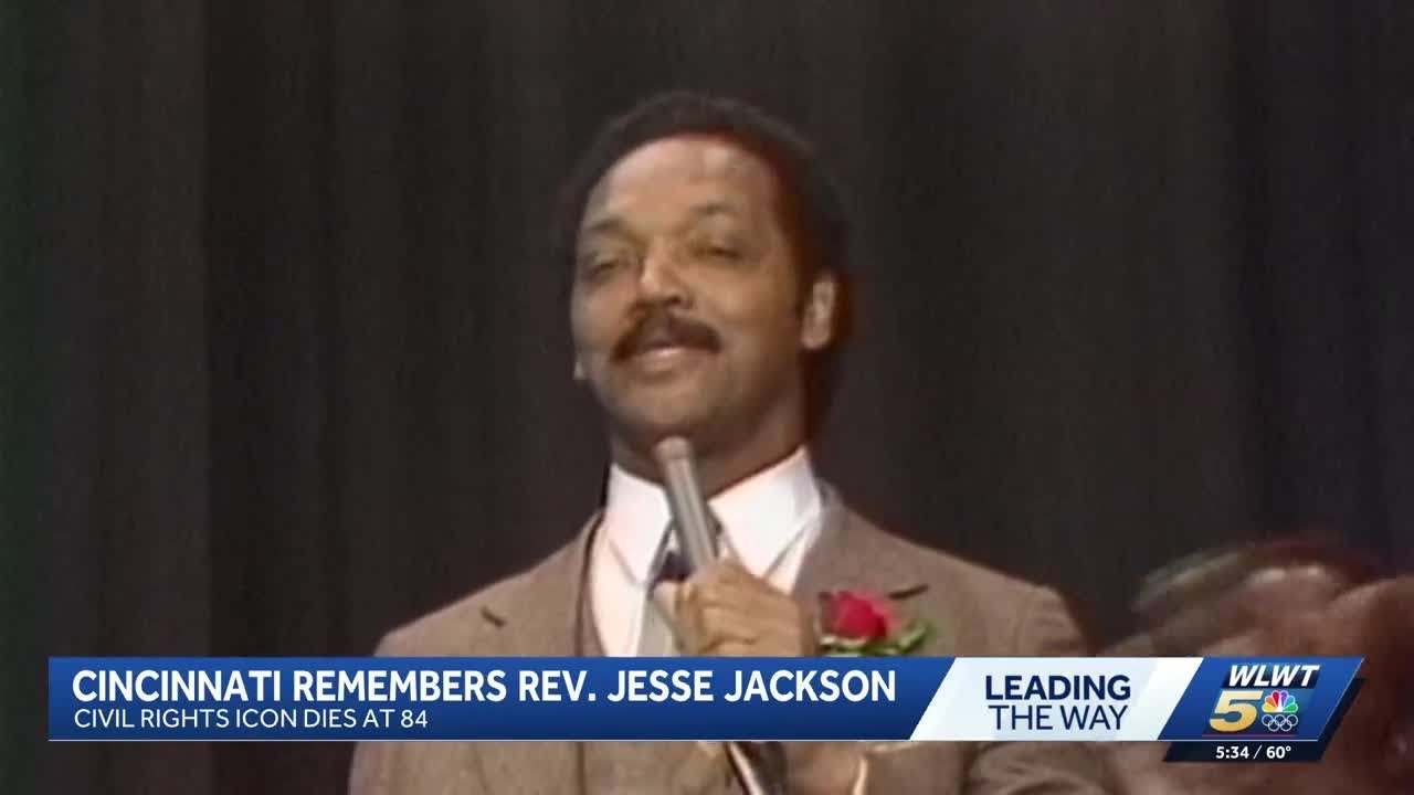 Civil rights leader Rev. Jesse Jackson remembered in Cincinnati