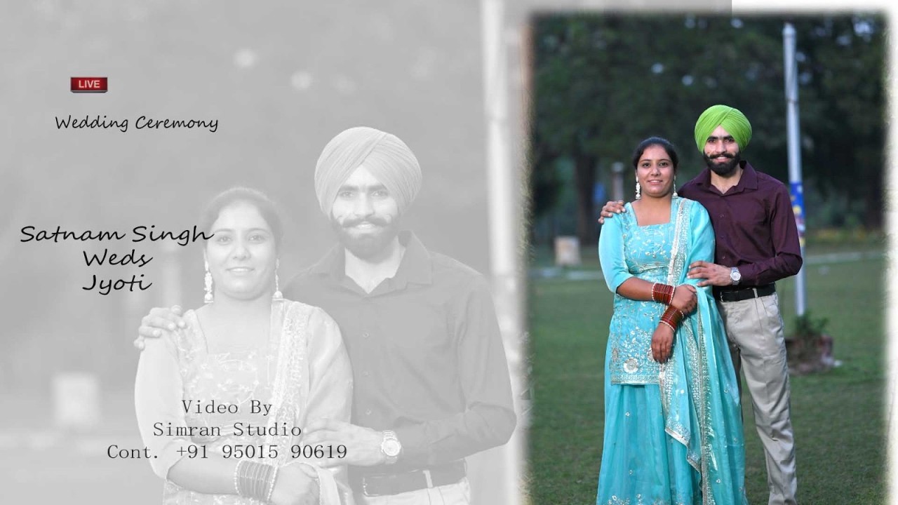 Path Batna Jaggo Satnam Singh Weds Jyoti Video By Simran Studio Cont. +91 95015 90619