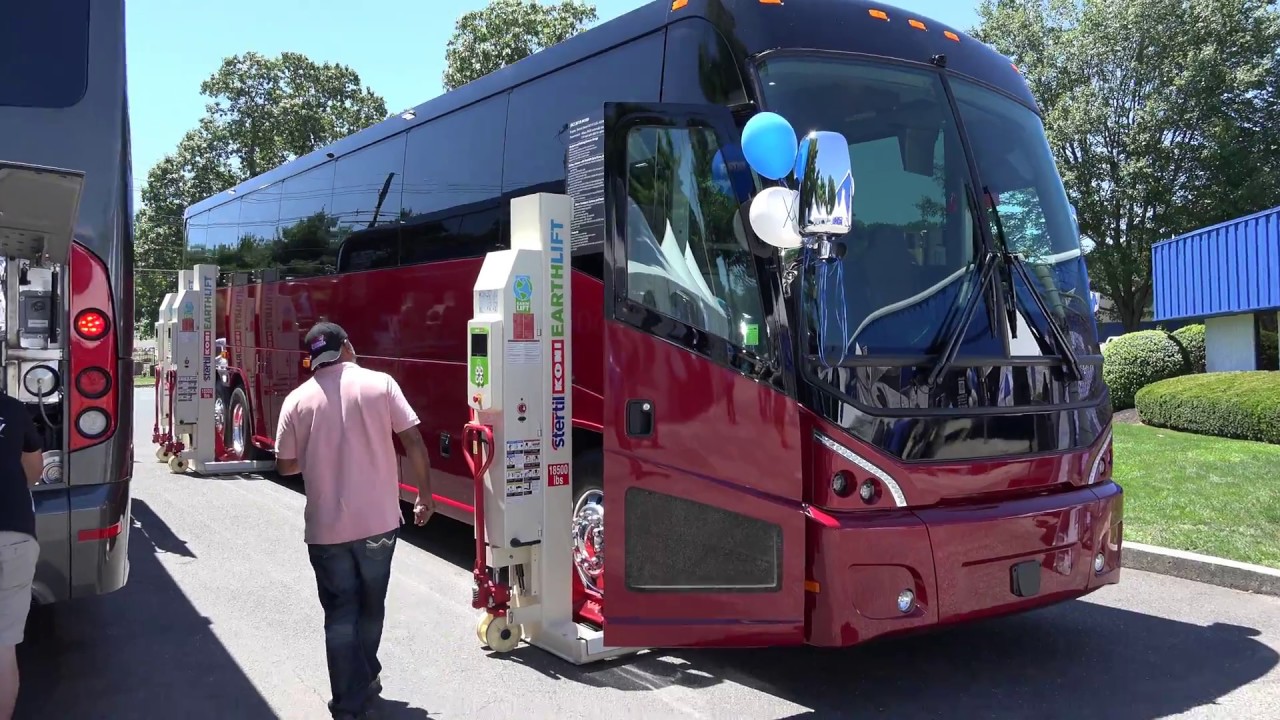Brand New 2019 MCI J4500 in RED Coach Bus