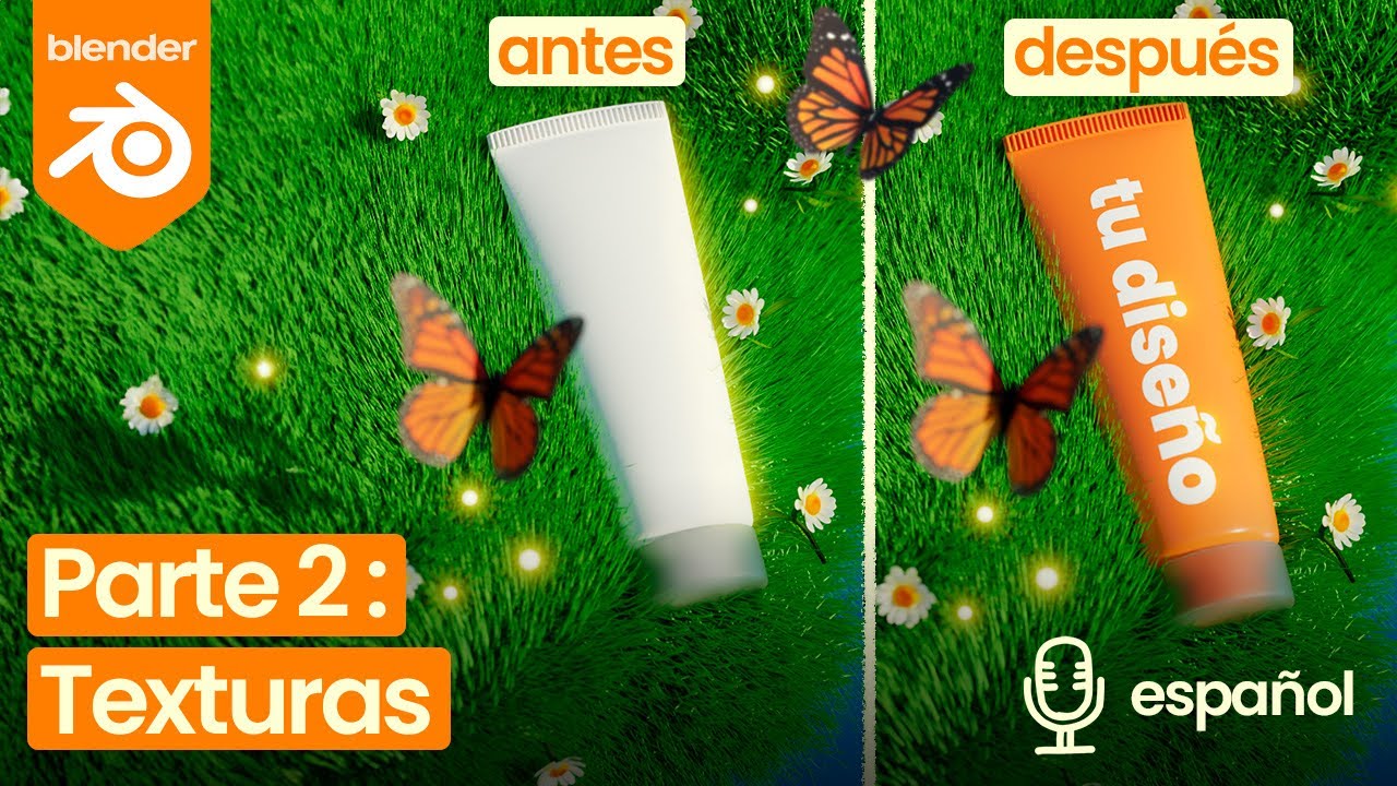 Diseña y Coloca una Etiqueta Realista en Blender - Parte 2 [Español]
