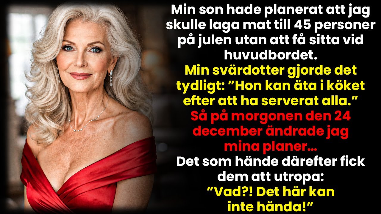 Min Son Tänkte Låta Mig Laga Mat Åt 45 Personer På Julen — Så Jag…