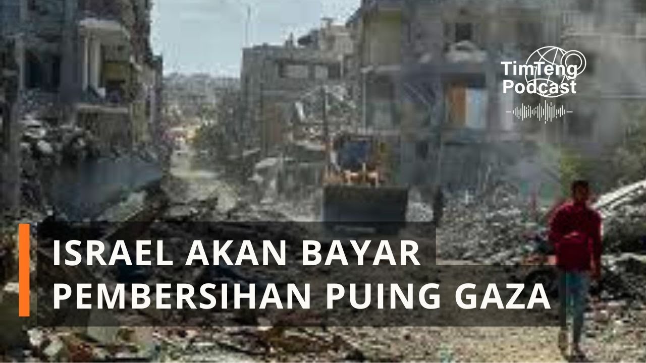 ISRAEL BAYAR REKONSTRUKSI GAZA DESEMBER 2025