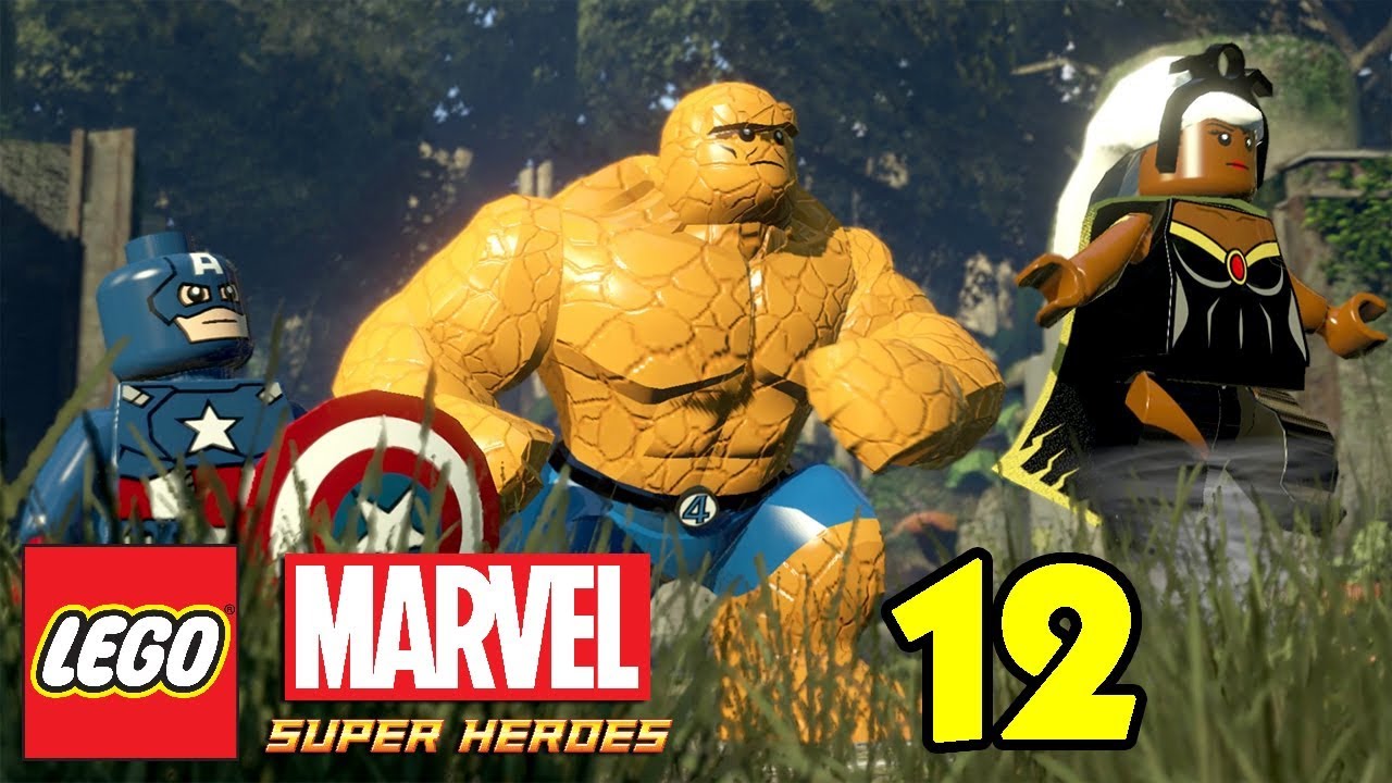 RAPTUROUS RISE - LEGO MARVEL Super Heroes Gameplay Walkthrough Part 12