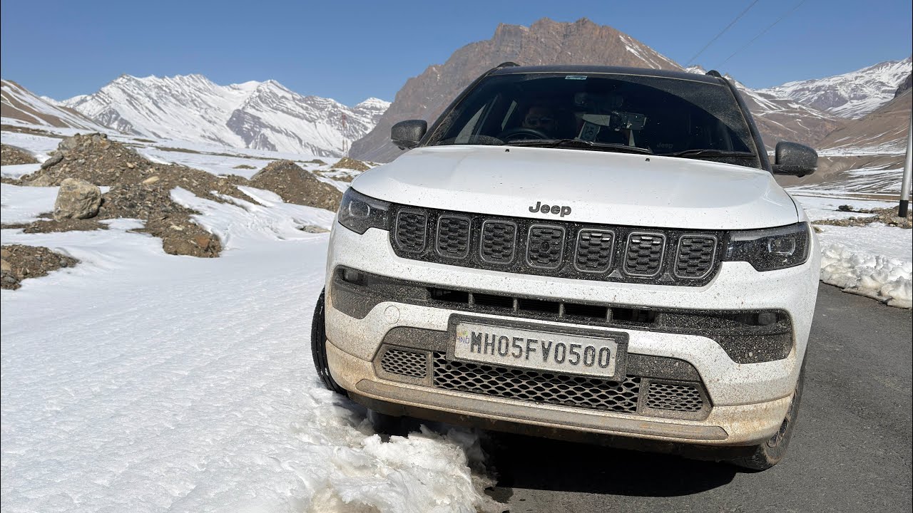 #jeepcompass4x4 #spitivalley #winterexpedition #snow #blackice #offroad #winterspiti #jeep 