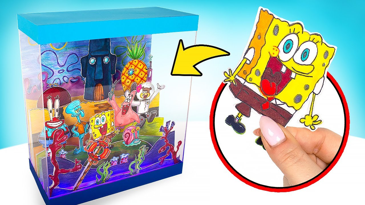 Willkommen in Bikini Bottom! Zauberhafter Leuchtkasten