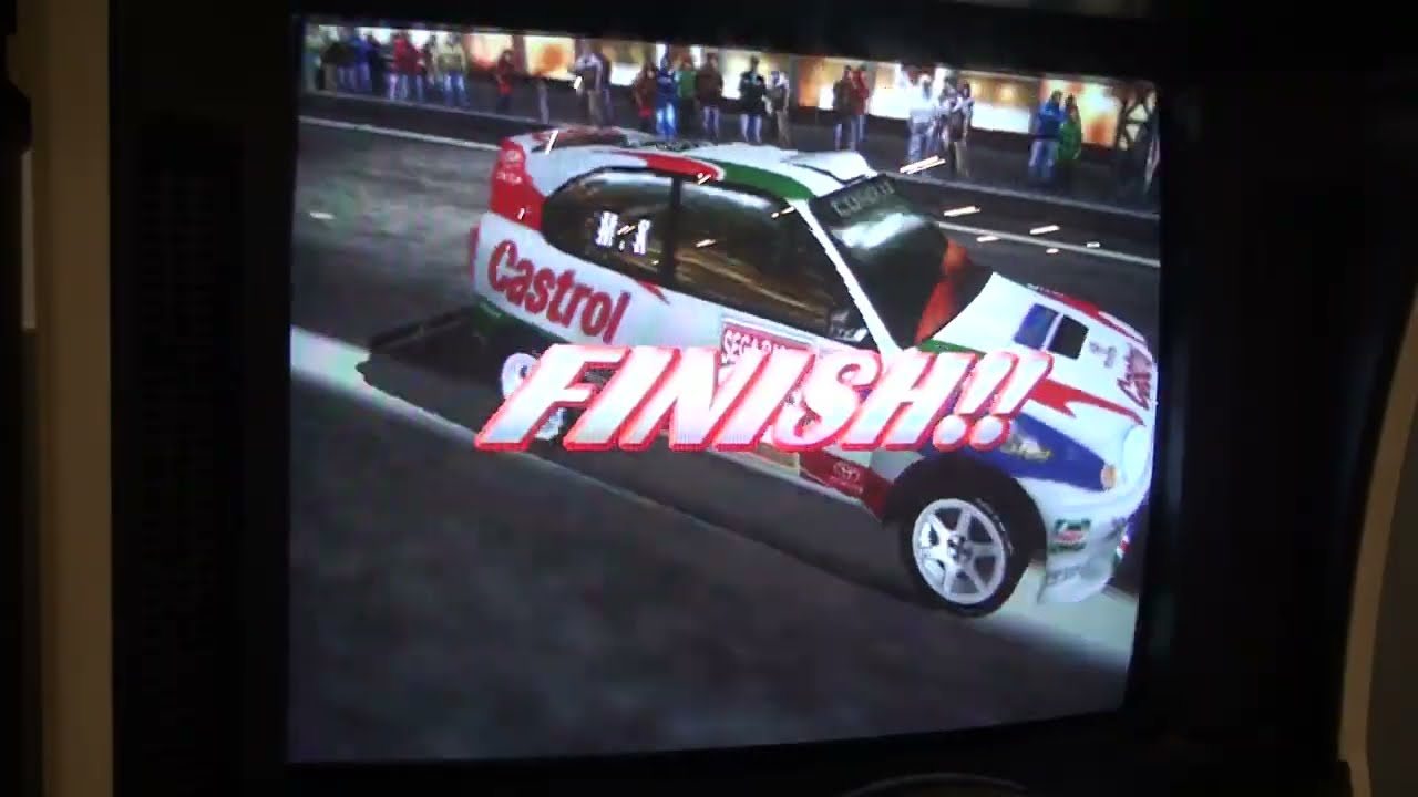 SEGA RALLY2 セガラリー２ カローラ CS 3分58秒75