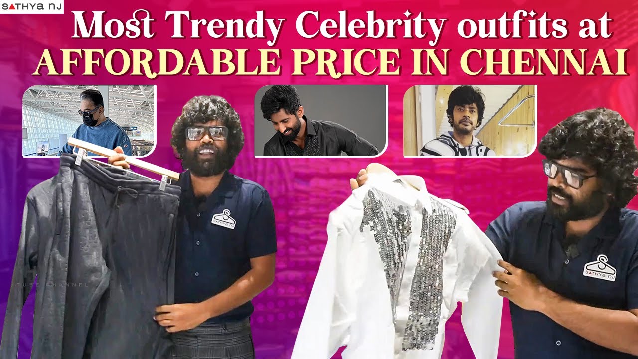 Most Trendy Celebrity Outfits at Affordable Price in Chennai | #sathyanjclothingbrand #shoppingvlog