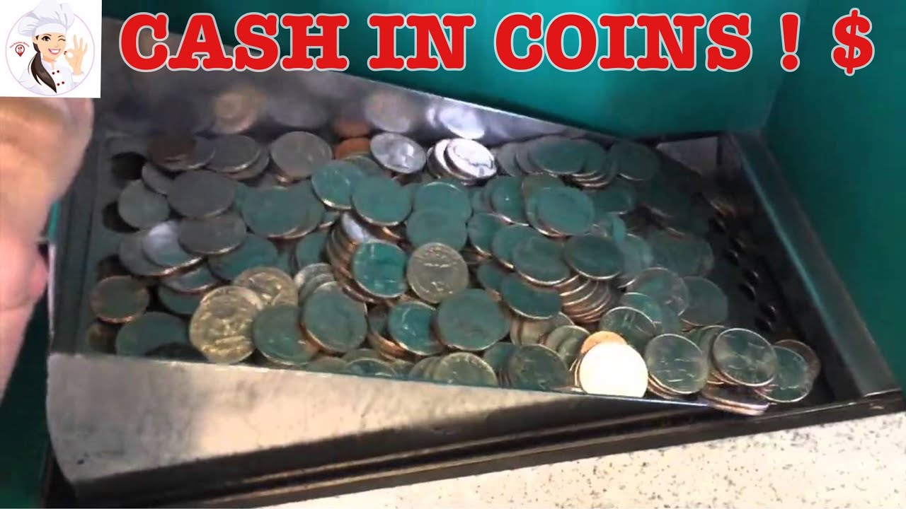 Cash In Coins! How much will it be? Coinstar machine. Experience WOW Awesome !