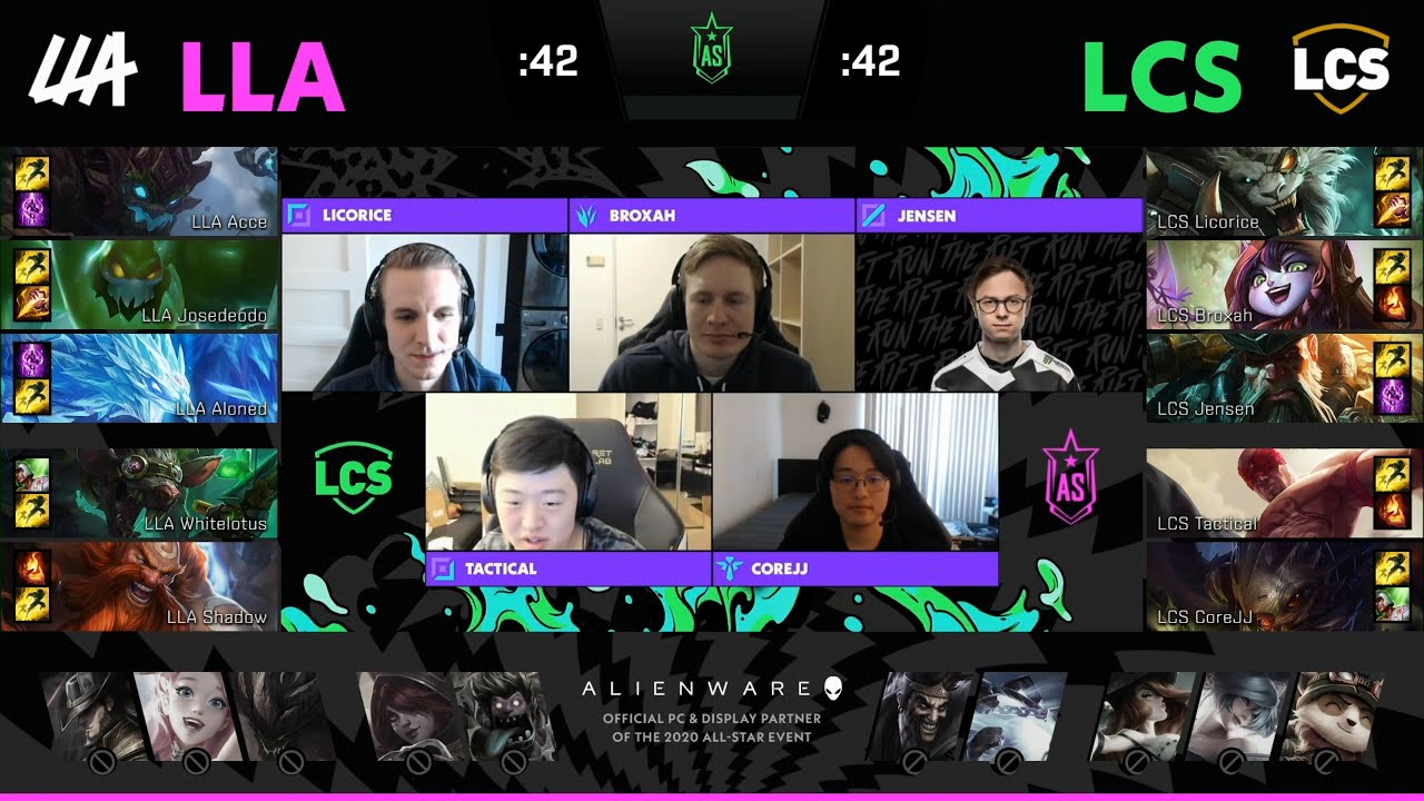LCS vs CBLOL Highlights | All-Stars 2020 Underdog Uprising Summoners Rift 5v5