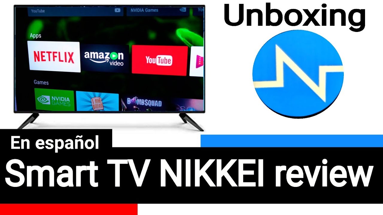 TV Nikkei 43 pulgadas revisado y unboxing.