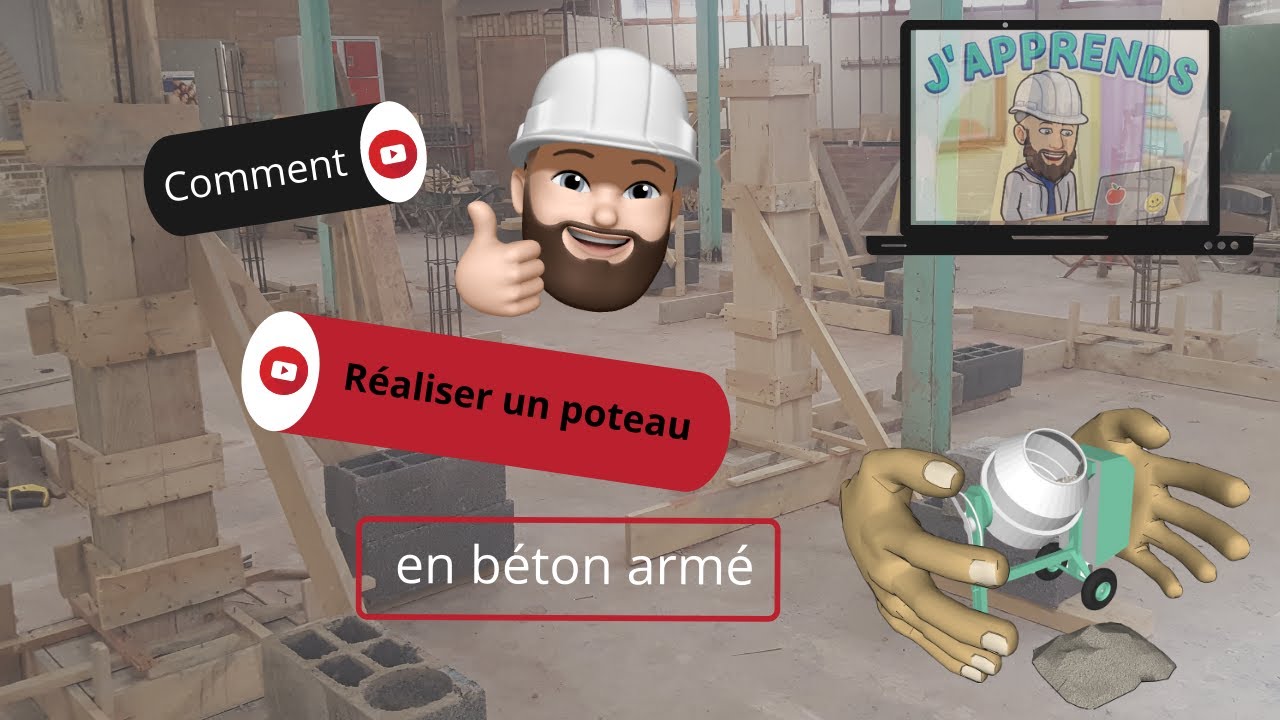 Comment faire un poteau en béton ? #1 : Le coffrage.