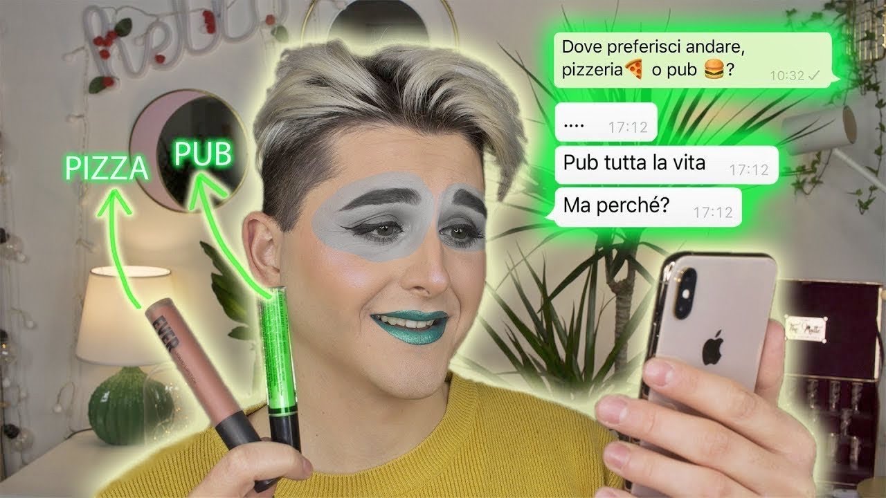 I MIEI AMICI INCONSCIAMENTE SCELGONO IL MIO MAKEUP 😂 *mai na gioia* | Antonio Di Matteo