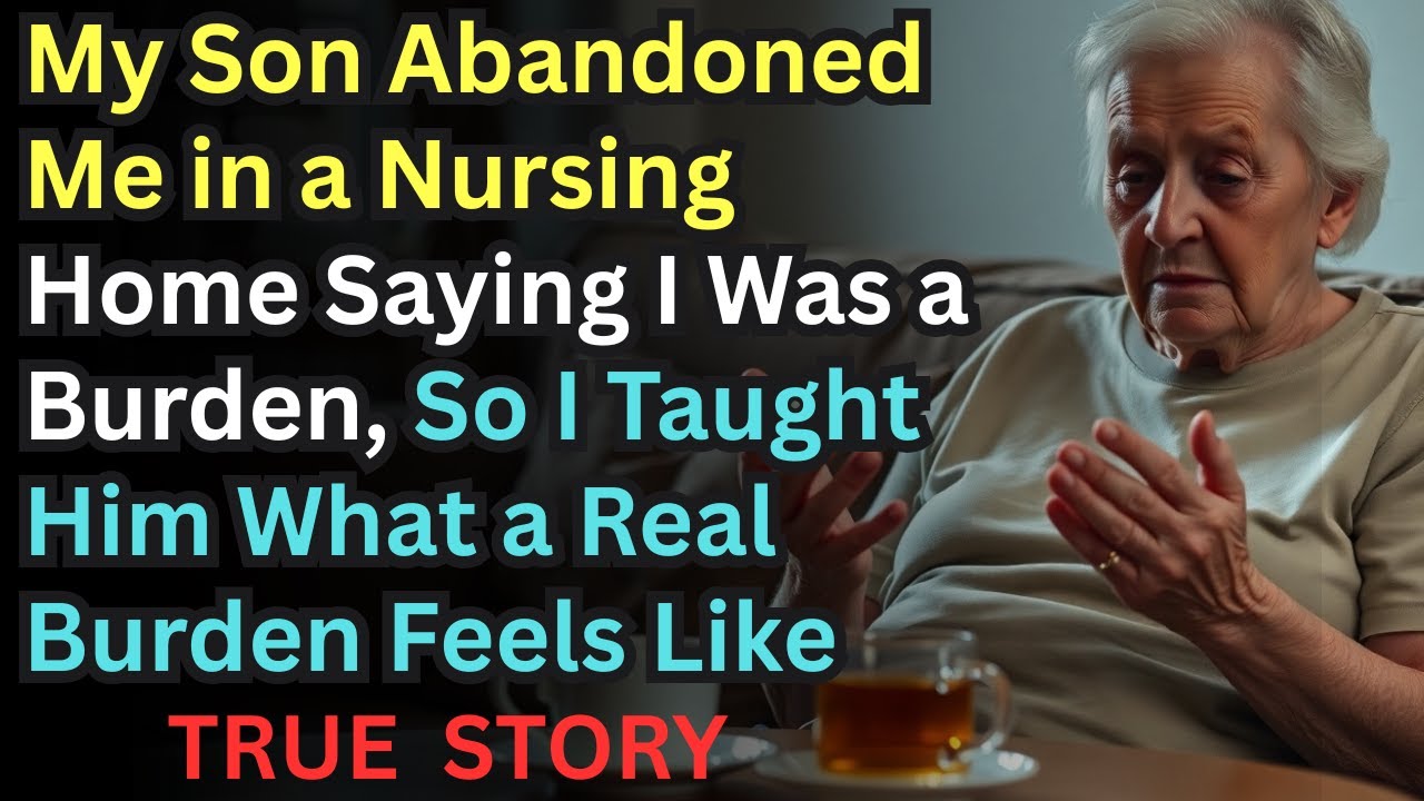 A TRUE STORY ABOUT THIS GRANDMA 👵💔My Son Abandoned Me in a Nursing Home