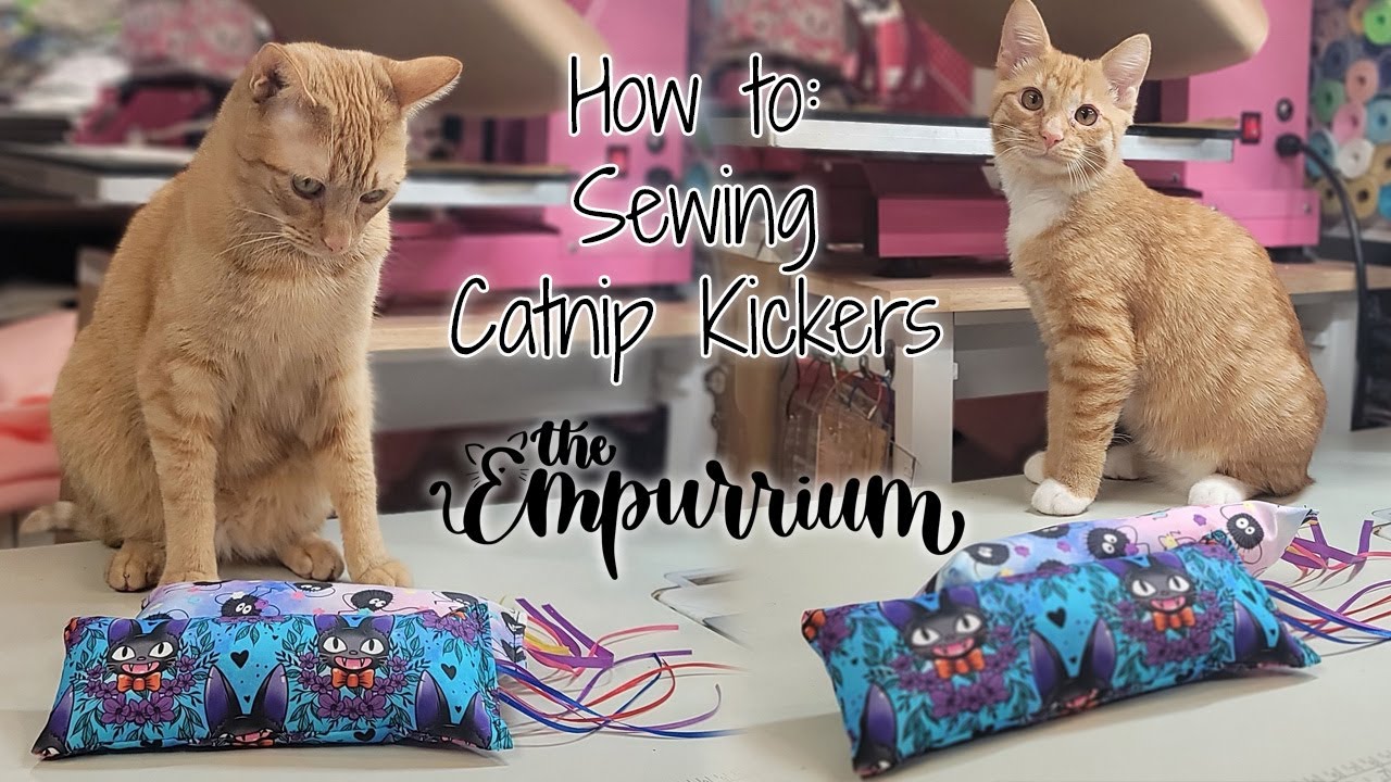 Как сшить игрушки для кошек с кошачьей мятой — самодельные игрушки для кошек от The Empurrium