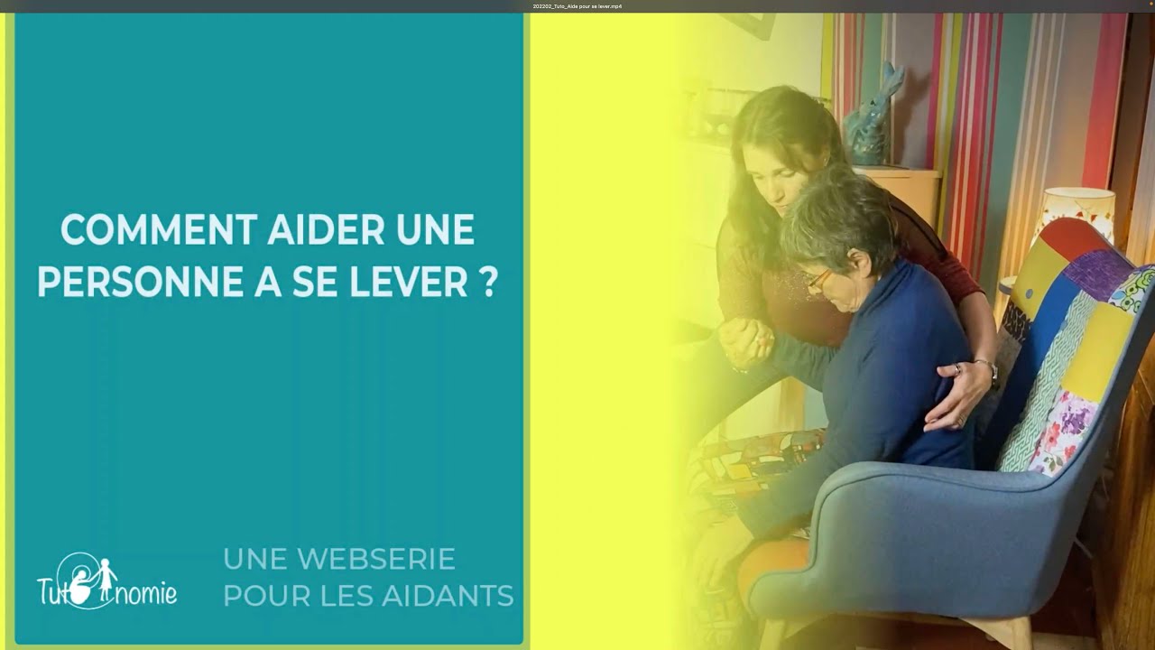 Comment aider une personne à se lever d'un fauteuil sans se faire mal ? Tutoriel TMS
