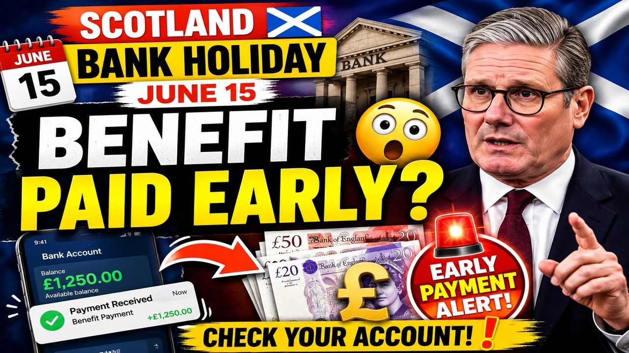 Scotland Bank Holiday June 15: Benefit Payments Arrived Early? Check If You Got Paid! 💷