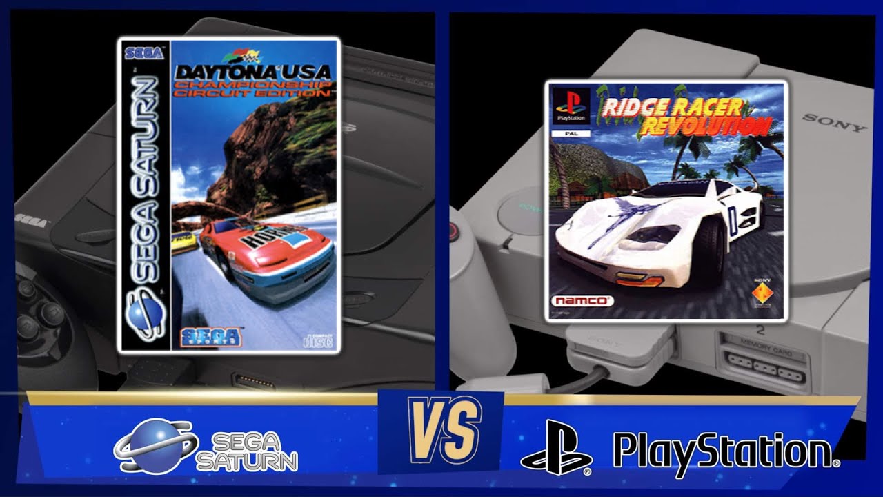 Saturn vs Playstation Round 7: Daytona USA CCE vs Ridge Racer Revolution