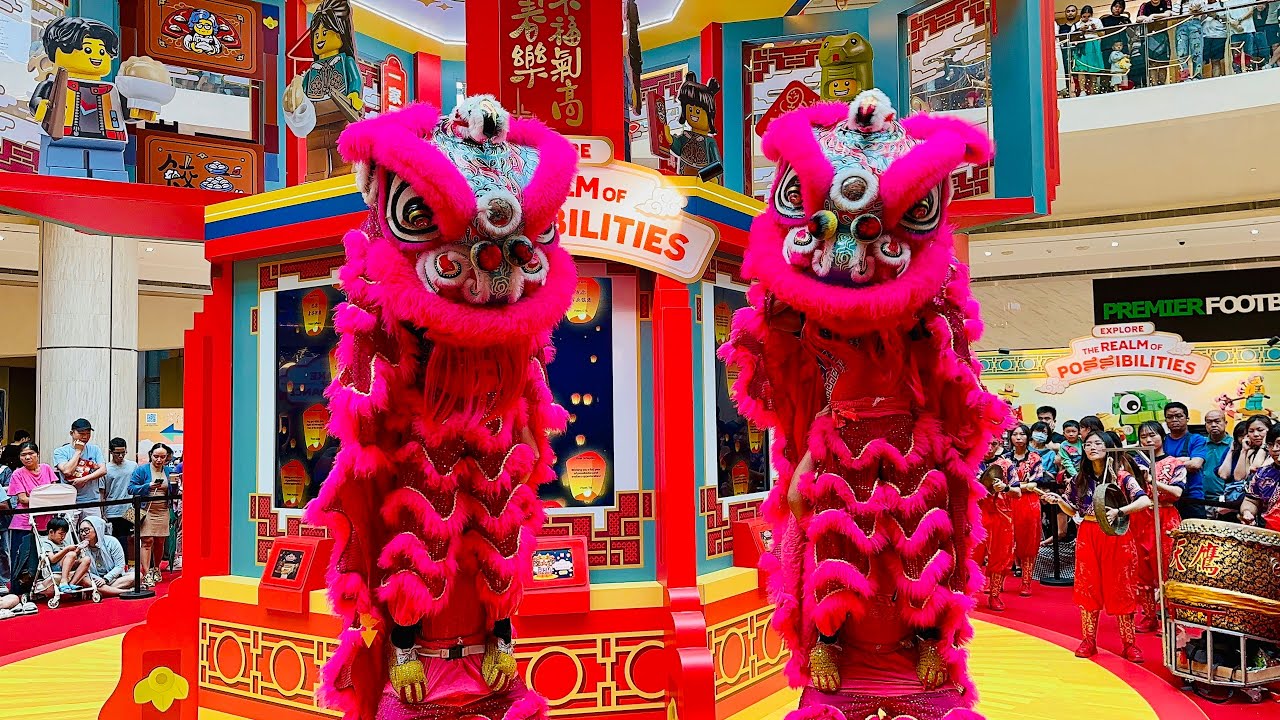 CNY Lion Dance | Singapore Suntec City | Chinese New Year 2025