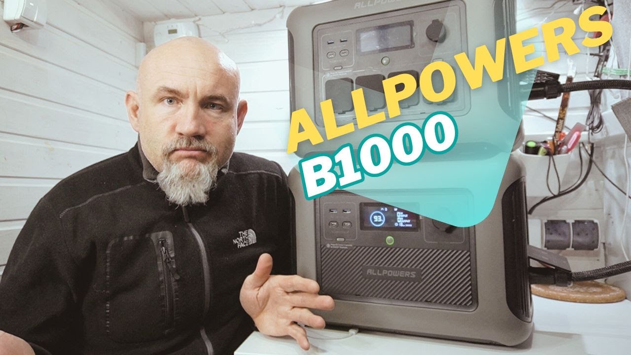 Stary chłop a klocki układa... Allpowers B1000 bateria rozszerzająca pojemość bank&oacute;w energii
