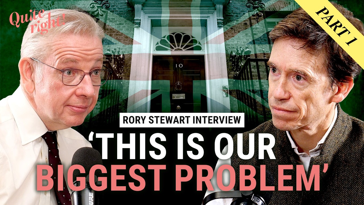 Rory Stewart on immigration, Islam and Britain's biggest problem | Quite right!