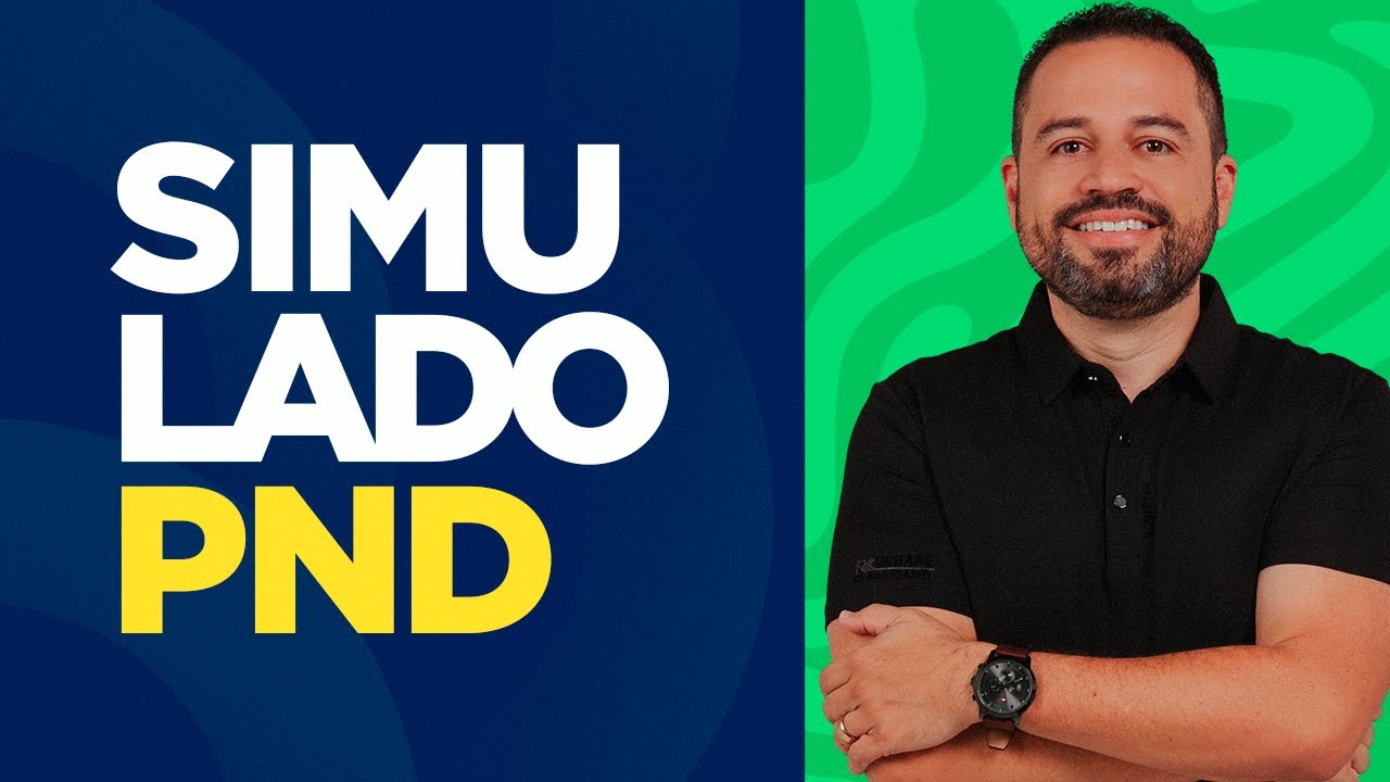SIMULADO PARA A PROVA NACIONAL DOCENTE - PND | Prof. Carlinhos Costa