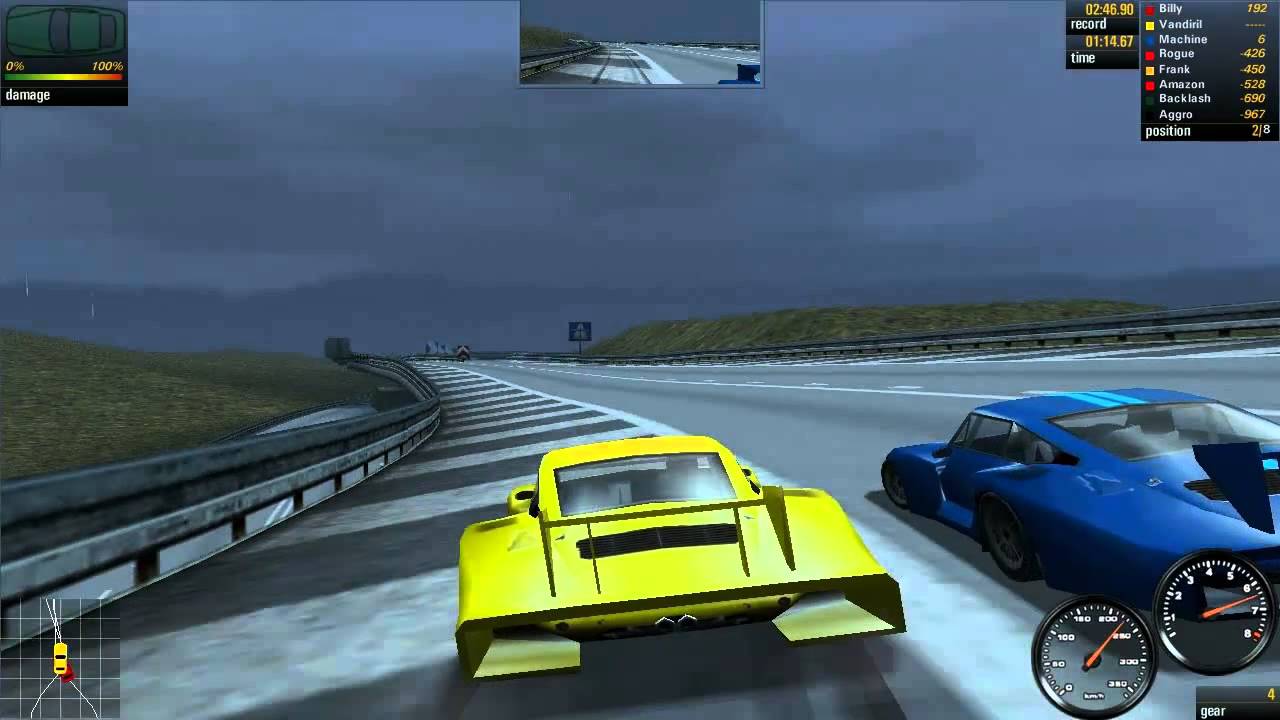 Need for Speed Porsche - Autobahn (HD)