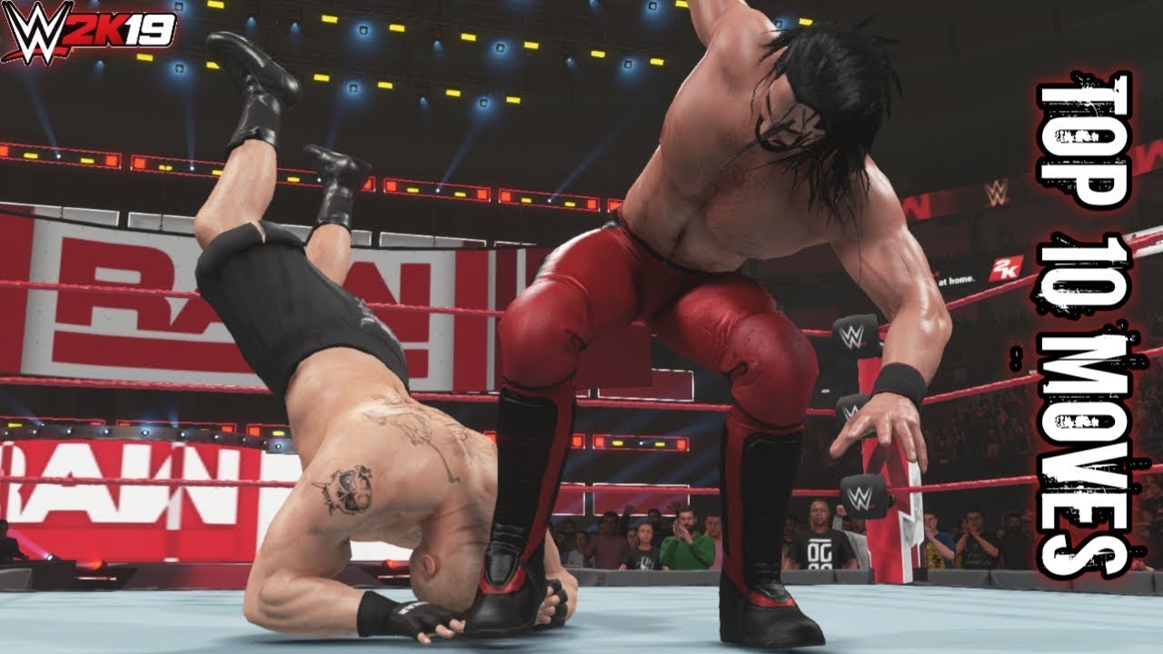 Top 10 moves of Seth Rollins - wwe 2k19