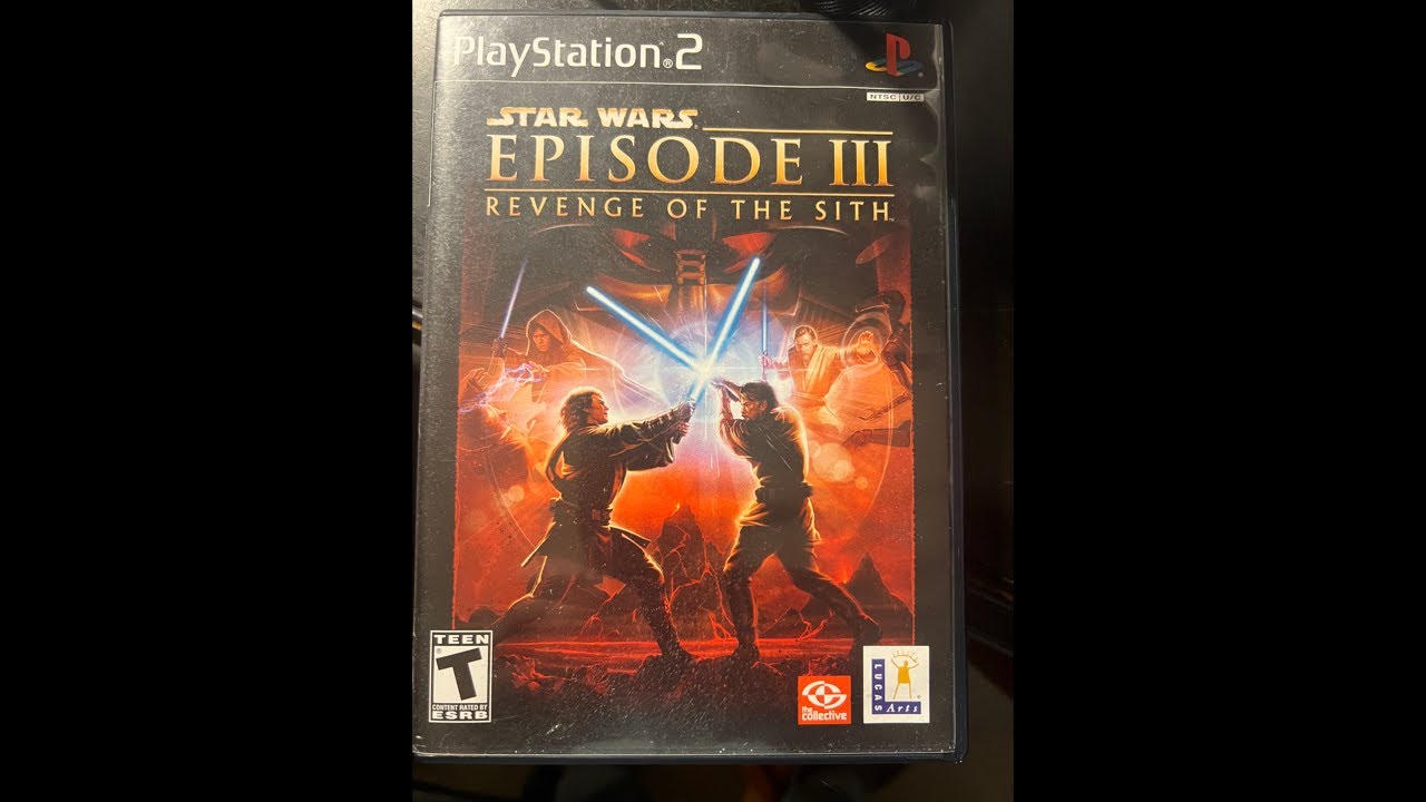 Starwars Episode III PS2 - released week before movie release