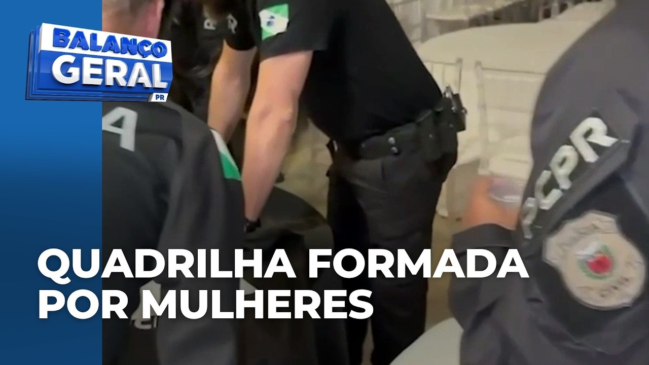 Polícia mira quadrilha formada por mulheres envolvidas no tráfico de drogas e lavagem de dinheiro