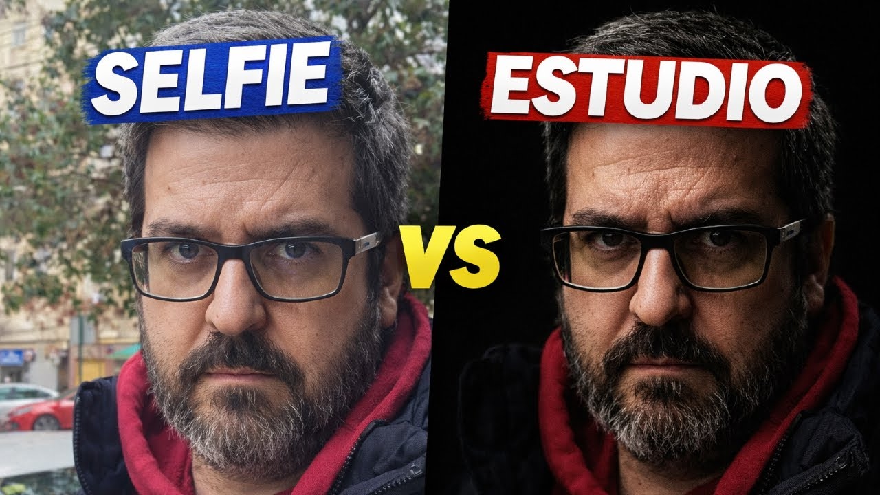 Este selfie callejero lo ha editado la IA… ¿demasiado perfecto?
