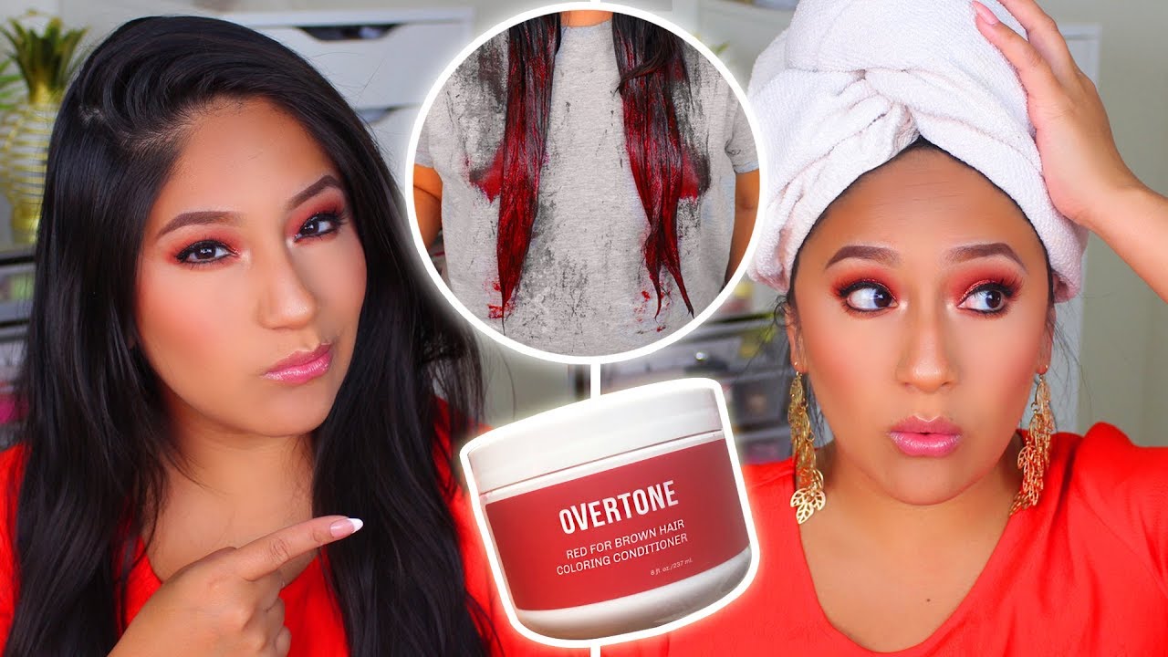 Подойдет ли OVERTONE FOR BROWN HAIR на темные волосы?!