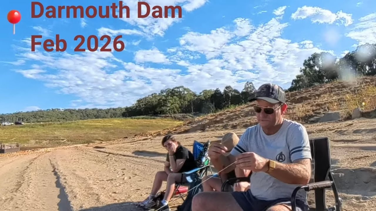 Bank Fishing Dartmouth Dam - Light Gear, Big Views.