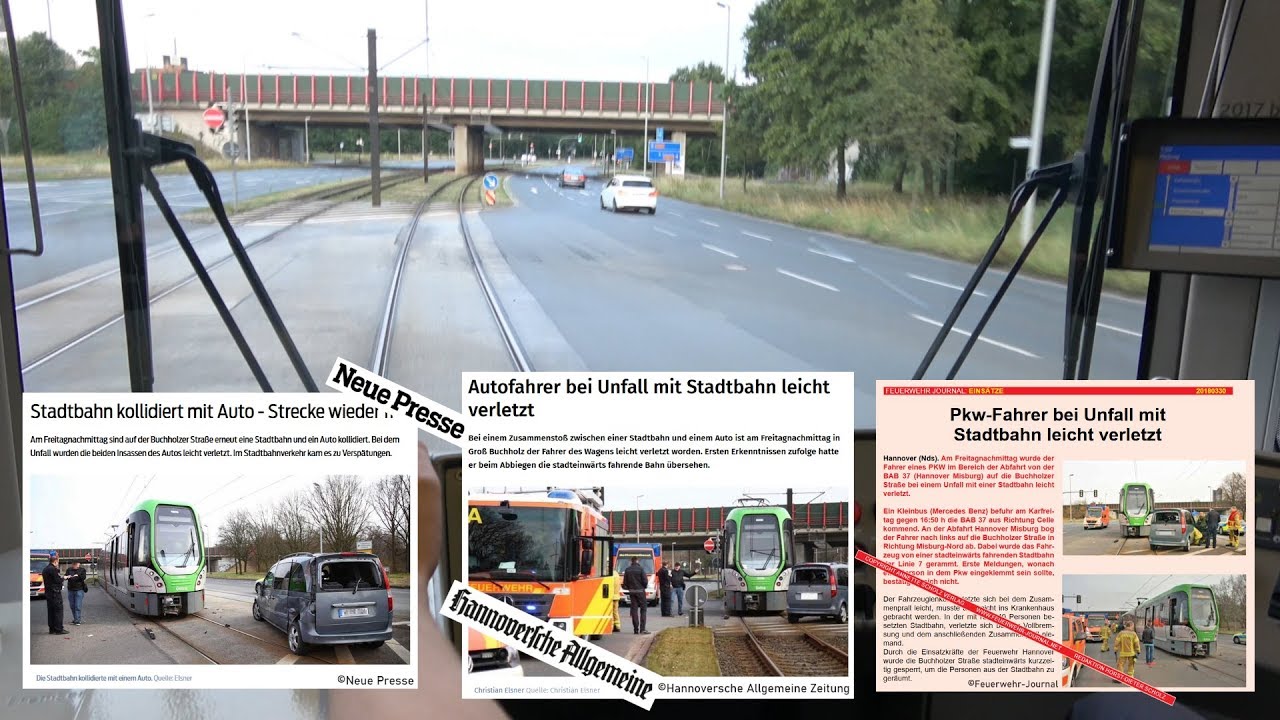 [ÜSTRA] Erinnerungen an meinen Unfall | Führerstandsmitfahrt | Linie 7 Wettbergen - Misburg [4K]