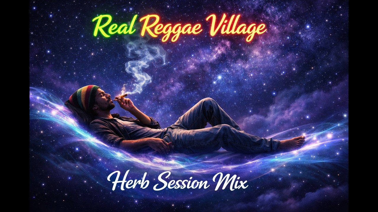 Real Reggae Village Chill Herb Session | Late Night Reggae Mix | Cosmic Wave Floating🌿