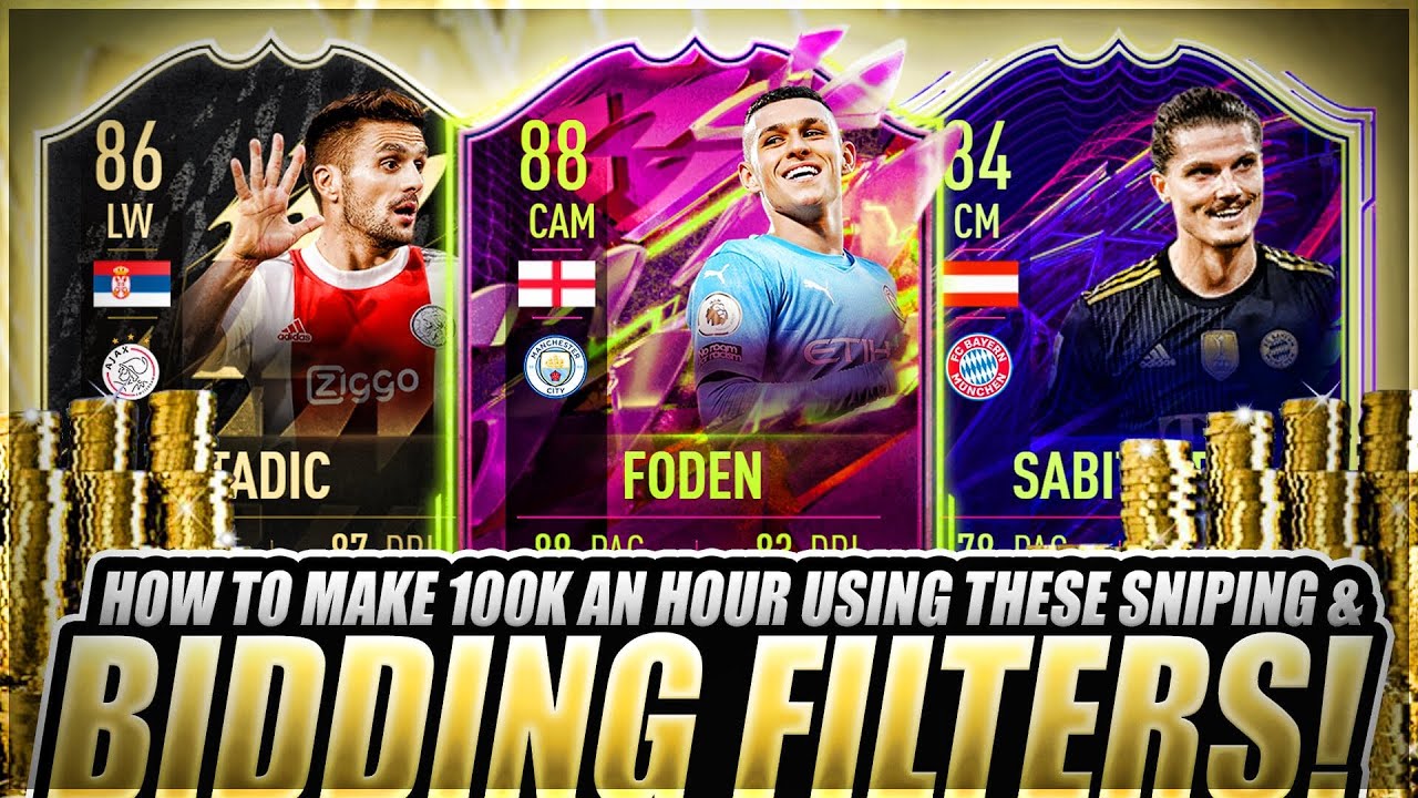 HOW TO MAKE 100K COINS NOW ON FIFA 22! EASIEST WAY TO MAKE COINS ON FIFA 22! BEST TRADING METHOD!