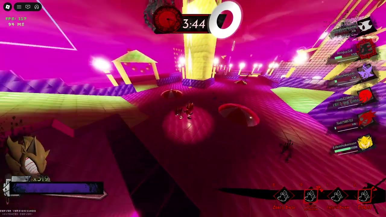 Fleetway Super Sonic 5 Survivor Serverwipe on NOT PERFECT - Outcome Memories