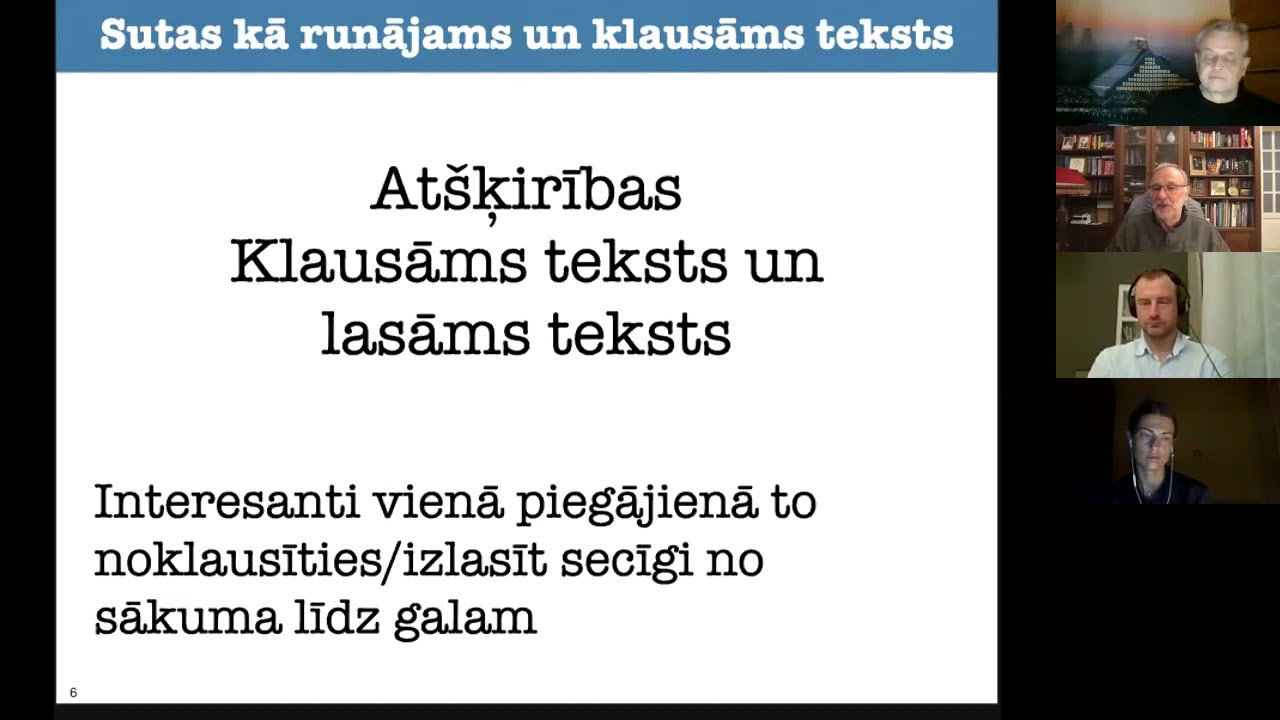 Meditācijas nodarbība kopā ar Mārci Auziņu