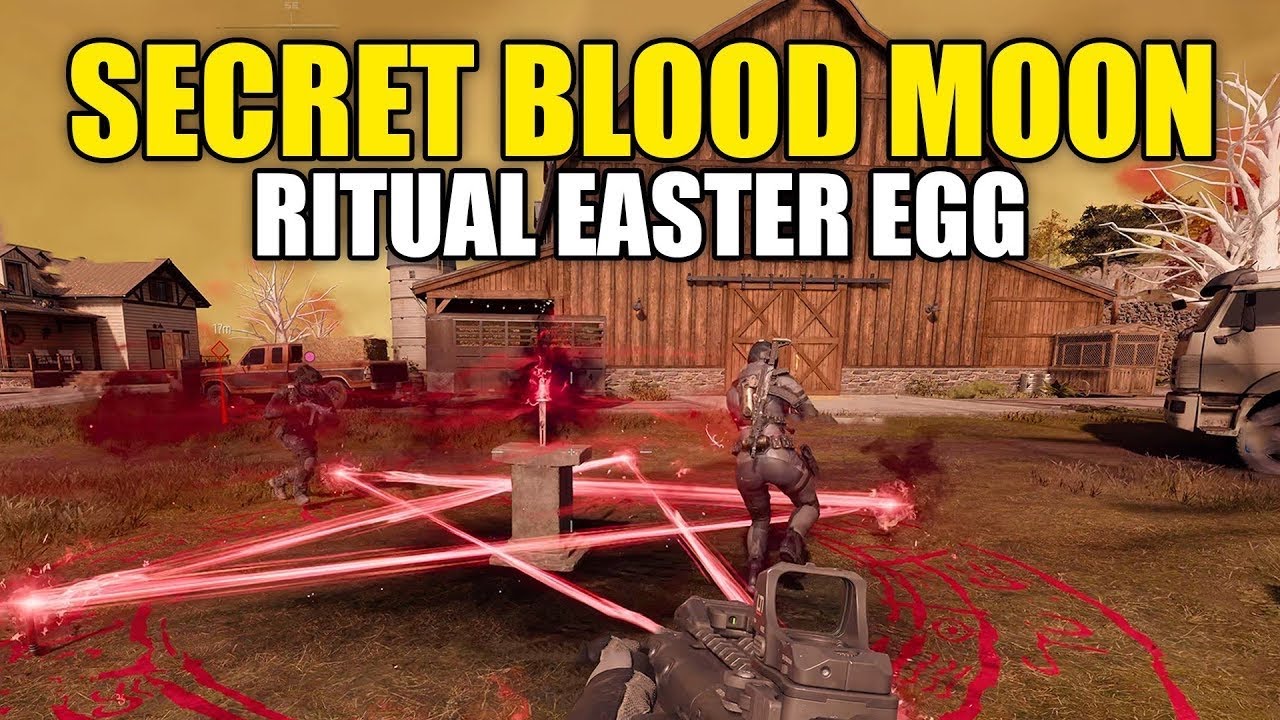 WE DID THE BLOOD MOON EASTER EGG