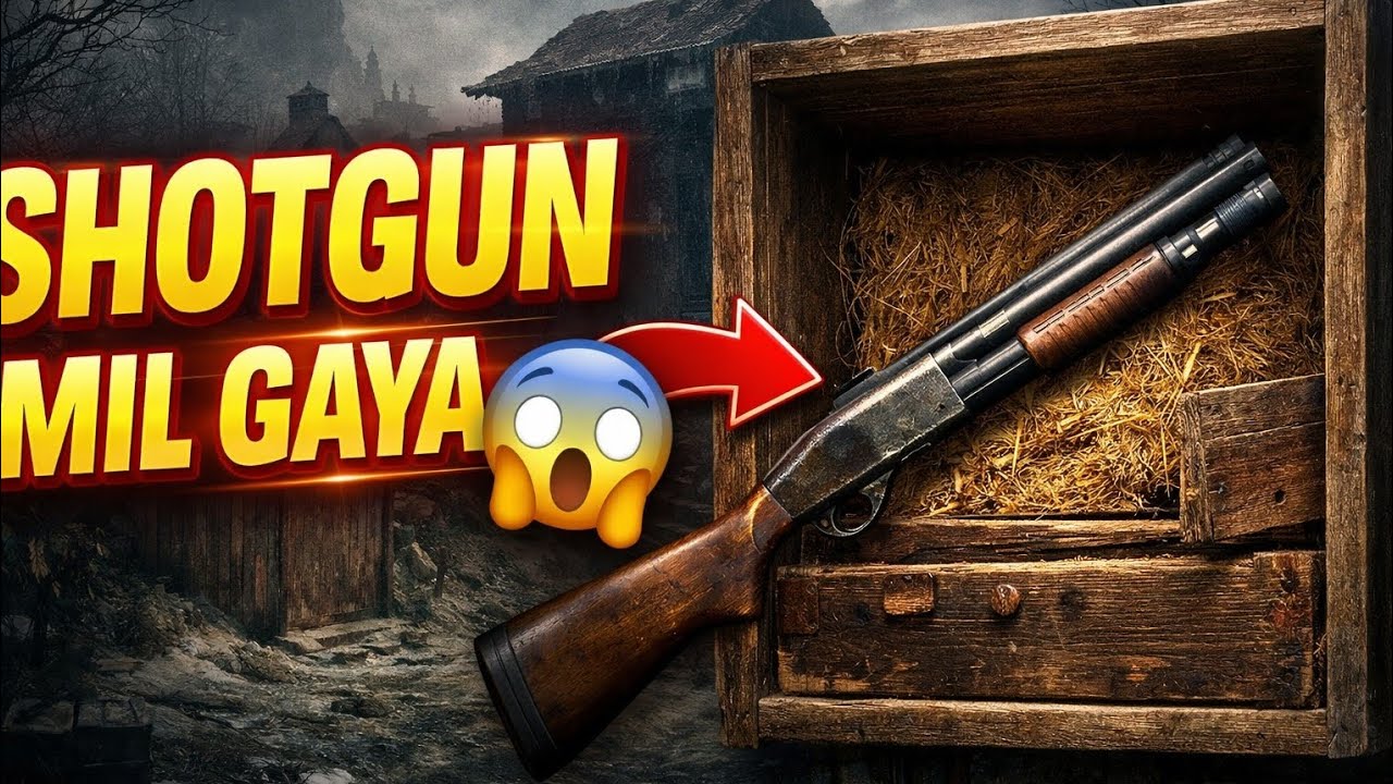 First Shotgun Loot in Village 😱 | Resident Evil Village Gameplay हिंदी | Horror Survival