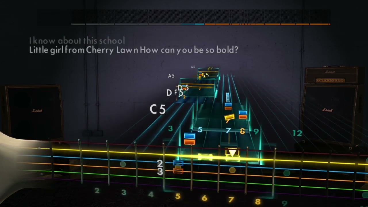"Hot For Teacher" Van Halen (Rocksmith CDLC Lead) E Standard
