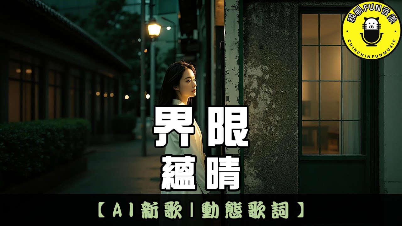 【AI歌曲】蘊晴 - 界限｜繁體拼音歌詞 CC字幕｜親親Fun音樂