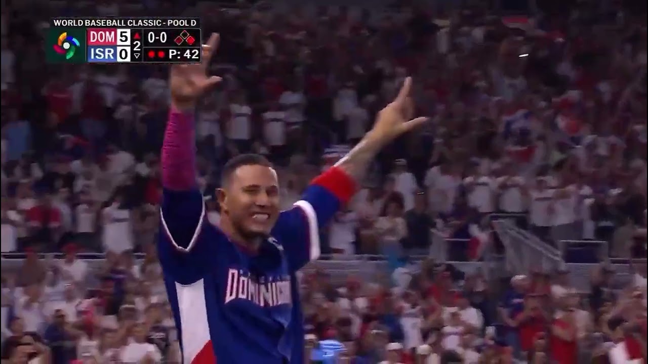 Cuadrangular con bases llenas de el niño Fernando Tatis Jr